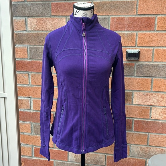 lululemon athletica Jackets & Blazers - Lululemon Purple Zip Up Women’s Jacket